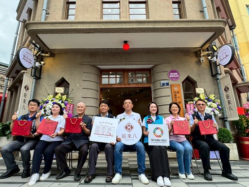 老警舍變糕餅夯藝廊 旺來八開幕飄香豐原