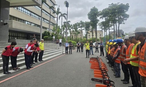 支援隊馳援台南後壁災區 陳其邁：換我們幫忙別人