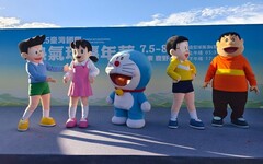 【哆啦A夢人偶見面會】來囉 7/26鹿野高台上下午各一場次 約你快閃同樂!