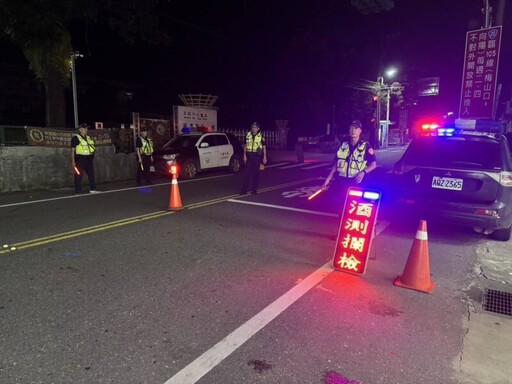 六龜警分局強力執行噪音車輛稽查 保障居民安寧