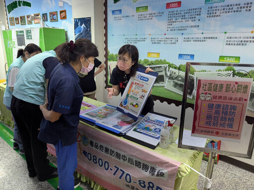 臺南郵局辦『社區健康 郵心關懷』宣導 守護民眾健康