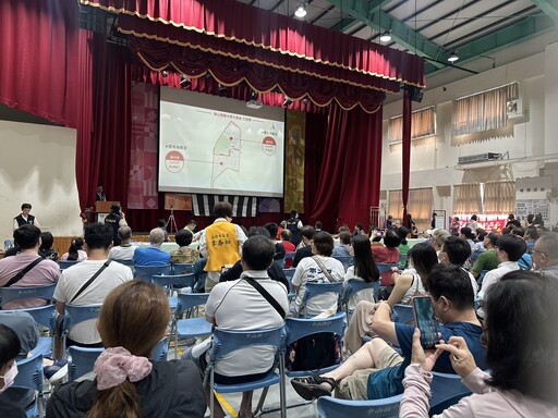 鼓山區龍水里分里說明會 民政局：學區不變權益不受損