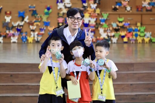 開學日 陳其邁帶隊巡視防疫整備 確保學童健康學習