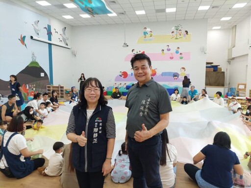 台中清水親子館結合國兒運中心開幕 盧秀燕:友善育兒向前行