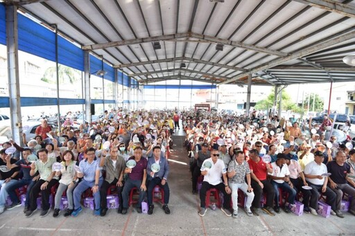 許智傑旗山內門見面會 提出東九區發展願景獲民眾支持