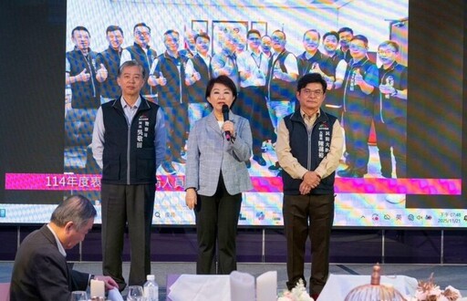 盧秀燕出席民防大隊餐會 向隊員們致上最深的敬意