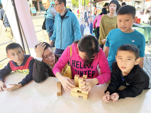 「東勢魯班鎖大玩家」活動圓滿落幕 親子同樂、文化加值，為東勢商圈帶來滿滿活力