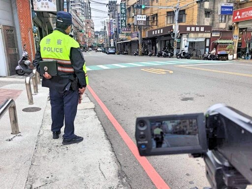 持續防制行人交通事故發生 竹市警連3天加強取締「車不讓人及行人違規」