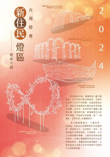 2024台灣燈會在臺南，攜手臺南市新住民一起「點亮『新』光，Light台灣！」
