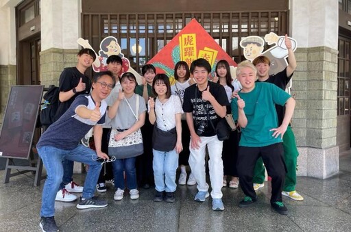 日本大東文化大學學生二度蒞臨台南教育考察， 體驗歷史建築活化之城市觀光