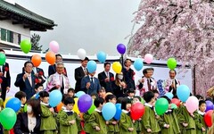 日本青森縣弘前市櫻花祭開幕活動 宣傳臺南400促進城市交流與國際觀光推廣