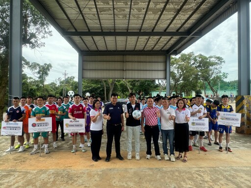桃園體育局大力支持2024台越盃越南同鄉足球賽促進社區融合與體育精神