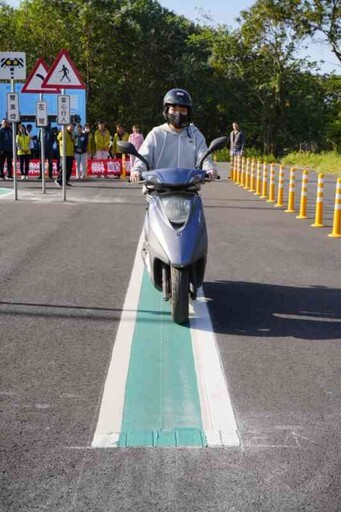 西螺鎮第一個機車考照練習場啟用 提供鎮民便捷、安全的練習環境