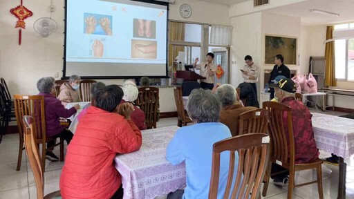 彰化榮家替代役男貢獻所學 健康講座助長輩健康久久