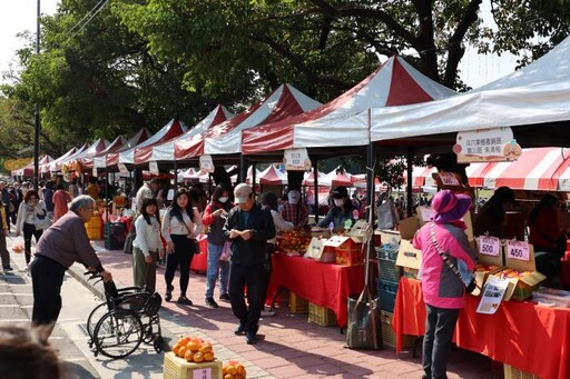 斗六茂谷柑節暨年貨市集開幕