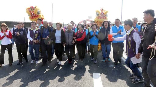 東彰道路全線通車 花壇台74甲線至二水車程縮短至30分鐘