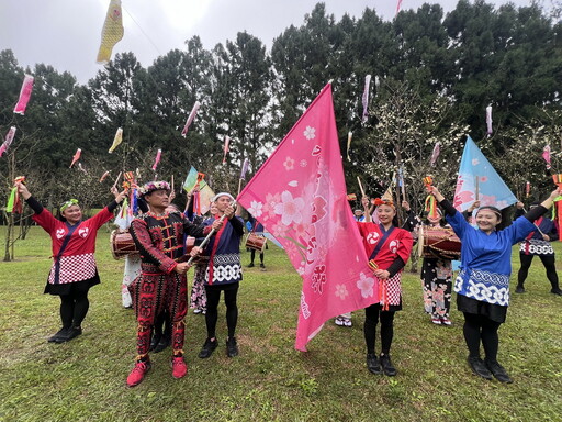 九族櫻花祭盛大開幕 長老祈福揭開第25回序幕 櫻花美麗的秘密首次公開