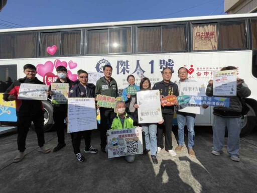 中市清潔隊員暖心挽袖捐熱血 號召千人響應減緩過年血荒