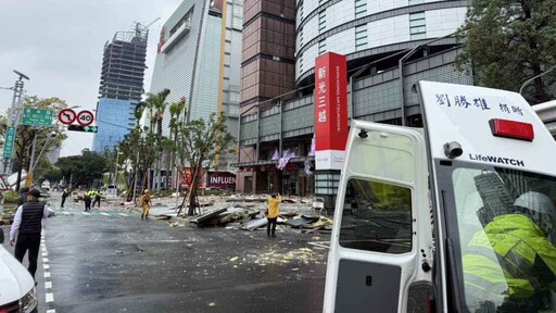 台中新光三越氣爆釀傷亡 盧秀燕指示全力救災