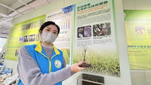 臺中農改場五大成果亮相 荔枝椿象生物防治蟲生真菌製劑開發