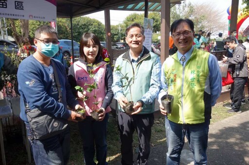 彰化植樹活動「織一片生態綠網」 打造生態綠網