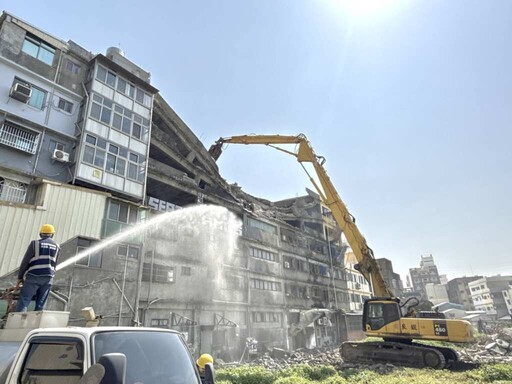 清水中興街老屋塌陷 三日內完成清除作業