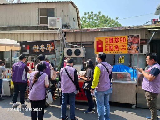 大甲媽祖繞境進駐新港 嘉縣衛生局啟動稽查護食安
