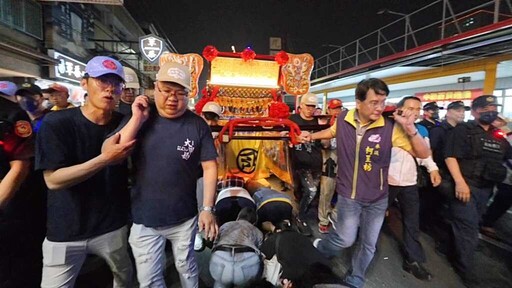 大甲媽駐駕彰化永樂街天后宮 王惠美縣長送駕平和圓滿