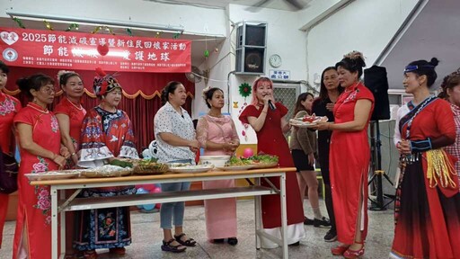旗山衛生所與新住民同歡 健康與文化一次到位！
