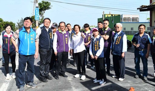 投入改善經費2050萬元 改善線西鄉與和美鎮道路不平