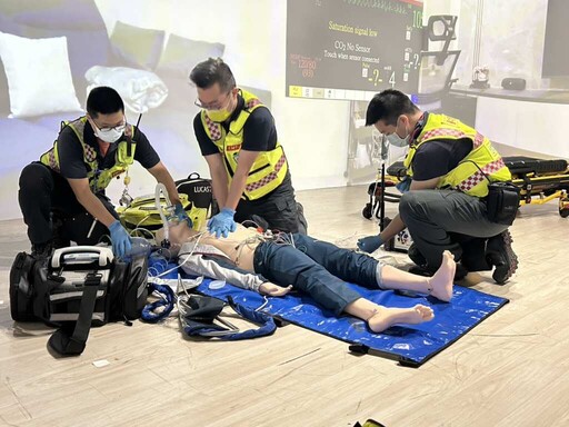 中市高級救護訓練結合3D實境設備 全面提升實務應變能力
