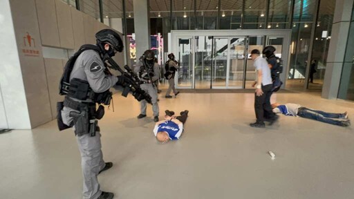 世壯運閉幕維安 新北三峽警反恐演練超逼真!