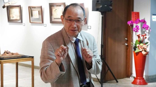 國寶級木雕大師黃媽慶個展 彰化市國聲廣播電台展出