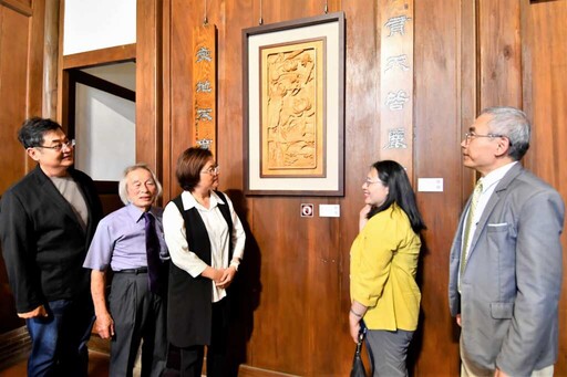 彰化木雕人間國寶傳承二代 施懿紋木雕傳習學成十年個展