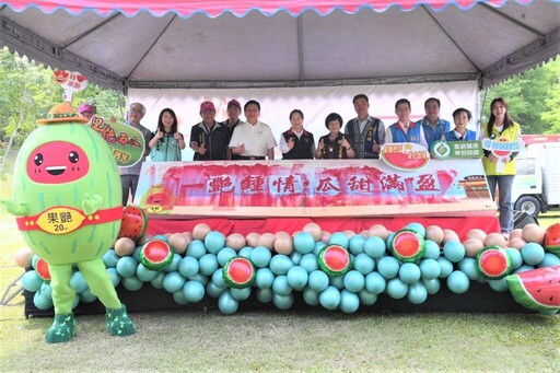 壽豐鄉農會果艷西瓜20週年 親子食農體驗日