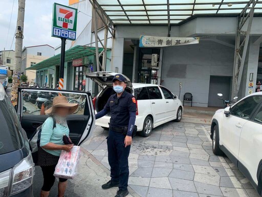 八旬嬤西螺購物迷途! 警方細心助返家 窩心暖舉獲讚譽