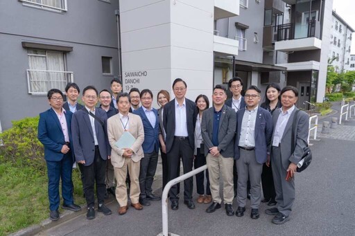 桃園市長張善政考察日本社宅 借鏡四大政策打造社宅生活圈服務體系