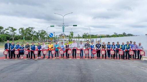 大園區航城路一段通車 強化交通連結、完善區域路網