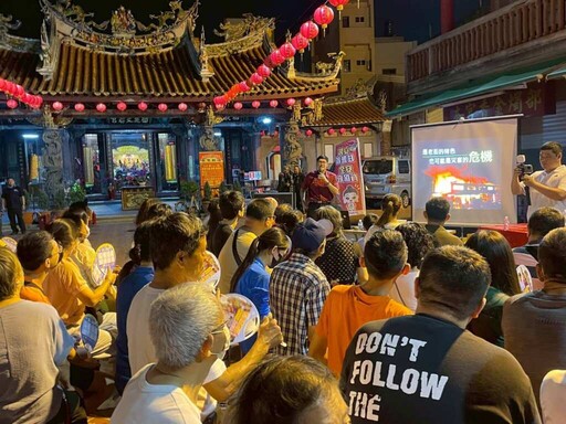 提升鹿港商圈安全意識 鹿港鎮公所舉辦消防演習