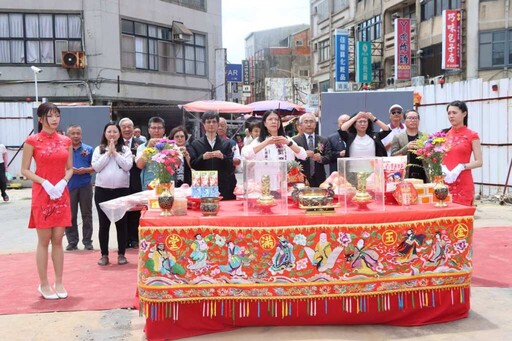 百年市場浴火重生 苑裡市場重建動土
