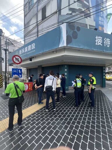 盆栽旗幟變路霸? 斗六出鐵腕掃街還權於行人