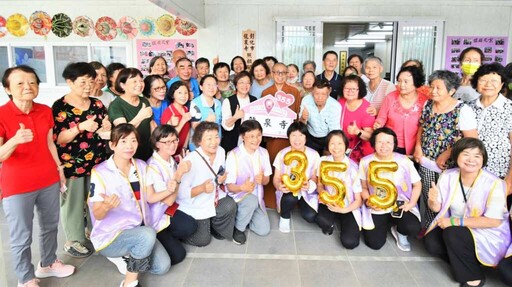 彰化市龍泉寺成立第355個社區照顧關懷據點