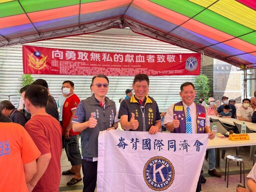 義警不只護治安! 西螺中隊熱血捐血431袋 善舉撼動人心