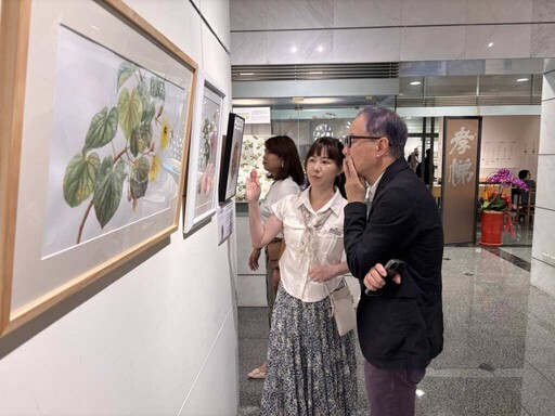 台灣首加入世界植物學藝術展 彰化成美藝廊同步全球展出