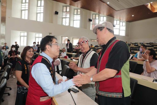 黃偉哲為西拉雅族發聲 支持平埔族原住民族正名