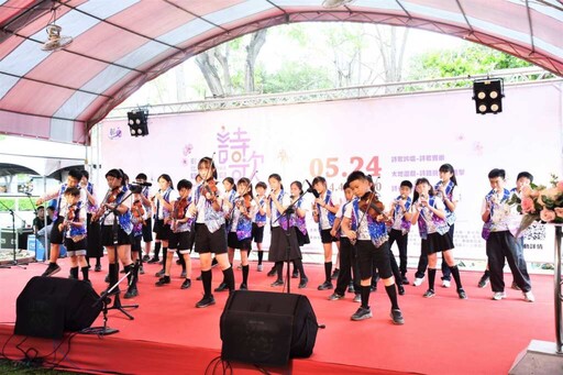 彰化詩歌節響徹員林公園 詩樂畫市集交織文化盛宴
