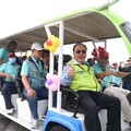 後寮「天堂路」電動接駁車試營運 陳光復盼更多社區投入低碳旅遊
