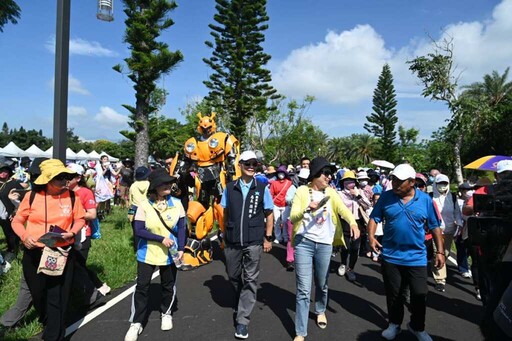 響應世界無菸日 歡樂健走臺東森林公園