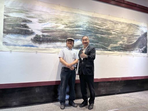 林清鏡水墨創作展 台中市港區藝術中心開展