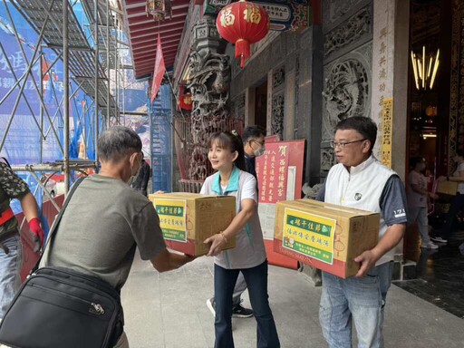 西螺福興宮端午傳愛 暖心物資直達弱勢 庇佑鄉親共度祥和佳節！